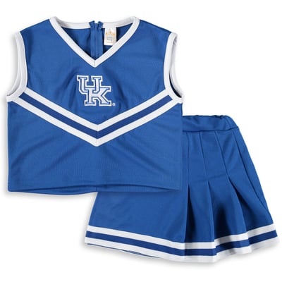 Kentucky Wildcats Girls Toddler Two-Piece Cheer Set - Royal