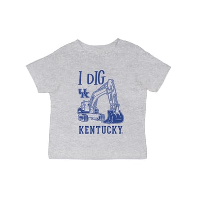 Kentucky Wildcats Vive La Fete Infant Excavator T-Shirt - Gray