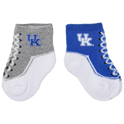 Kentucky Wildcats ZooZatz Infant Two-Pack Shoe Socks