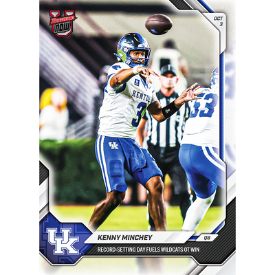 Kenny Minchey - 2026-27 Bowman U NOW® Football - Card 19