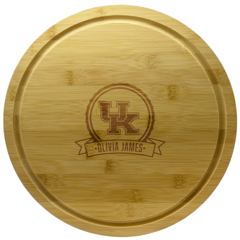 Kentucky Wildcats 13'' Personalized Rotating Bamboo Server