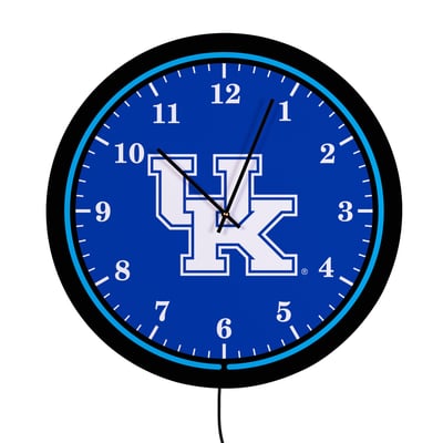 Kentucky Wildcats 18" Lighted Round LED Wall Clock