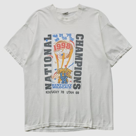 Kentucky Wildcats 1998 T-shirt - White - S by Fanatics Real Vintage