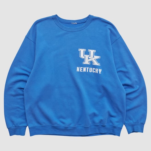 Kentucky Wildcats 2000s Pullover Sweatshirt - Blue - M by Fanatics Real Vintage