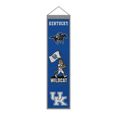 Kentucky Wildcats 8" x 32" Icons Banner