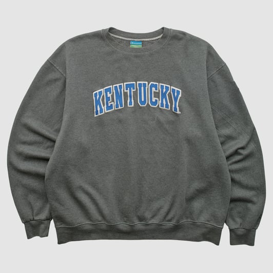 Kentucky Wildcats Champion 2010s Pullover Sweatshirt - Charcoal - XL by Fanatics Real Vintage