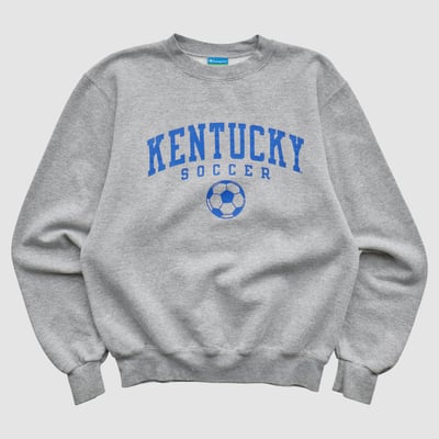 Kentucky Wildcats Champion 2010s Pullover Sweatshirt - Heather Gray - XS by Fanatics Real Vintage
