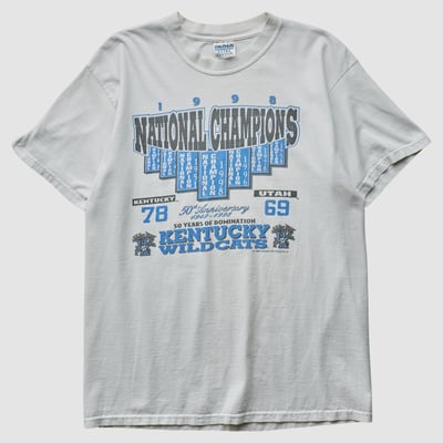 Kentucky Wildcats Gildan 1998 T-shirt - White - M by Fanatics Real Vintage