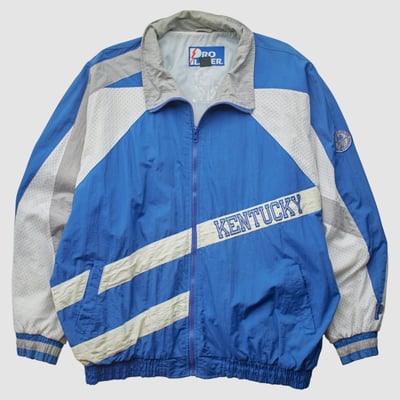 Kentucky Wildcats Pro Player 90s Full Zip Jacket - Blue - XL by Fanatics Real Vintage