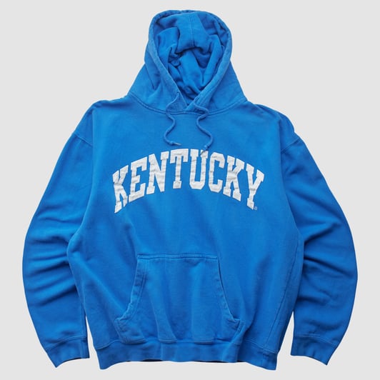 Kentucky Wildcats Red Oak Sportswear 2000s Hooded Pullover Sweatshirt - Blue - S by Fanatics Real Vintage
