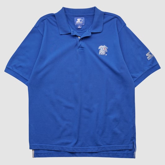 Kentucky Wildcats Starter 90s Polo - Blue - L by Fanatics Real Vintage