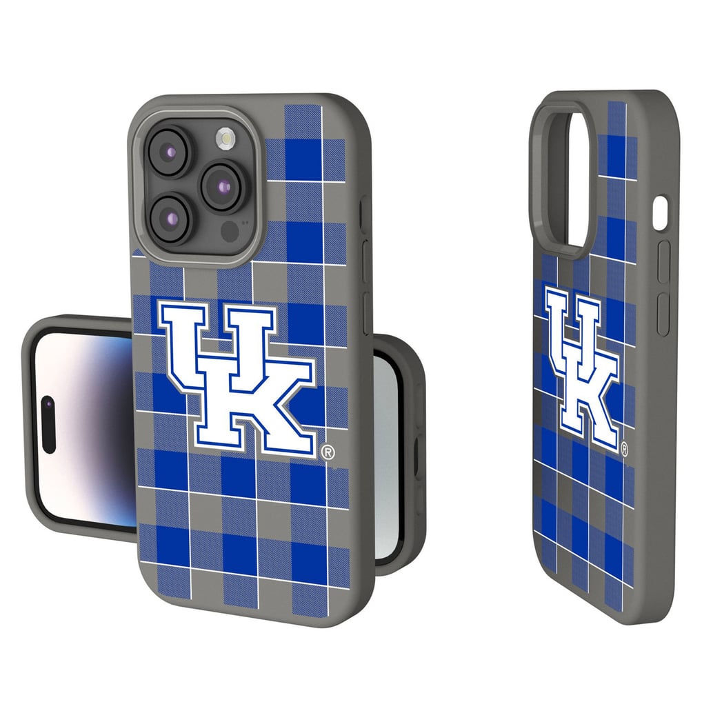Kentucky Wildcats Keyscaper Plaid Soft Touch iPhone Case