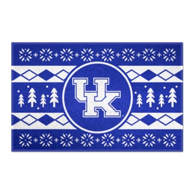 Kentucky Wildcats Logo Brands 19" x 30" Holiday Sweater Starter Mat