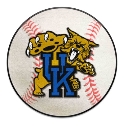  Kentucky Wildcats Logo Brands 27" Diameter Baseball Mat