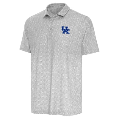 Kentucky Wildcats Antigua Botanic Polo - Gray