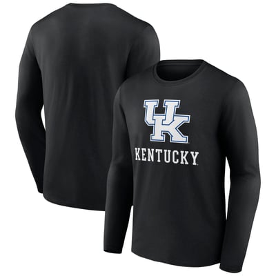 Kentucky Wildcats Lockup Team Long Sleeve T-Shirt - Black