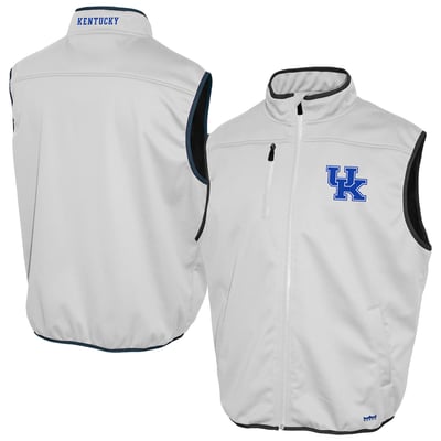 Kentucky Wildcats Franchise Club Softshell Full-Zip Vest - White
