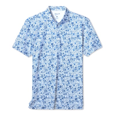  Kentucky Wildcats johnnie-O Galvin Polo - White