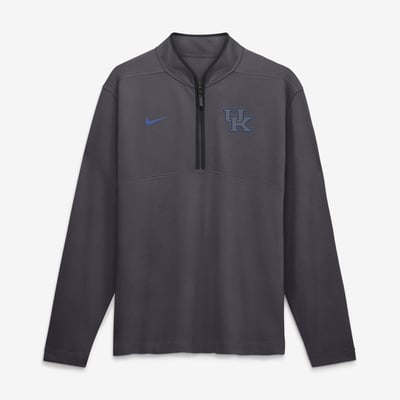  Kentucky Wildcats Nike Color Pop Victory Dri-FIT Half-Zip Pullover - Anthracite