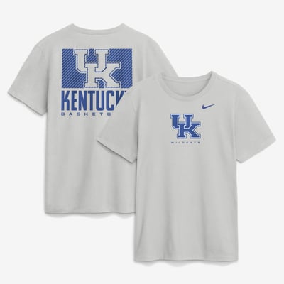  Kentucky Wildcats Nike Courtside Dri-FIT T-Shirt - Gray