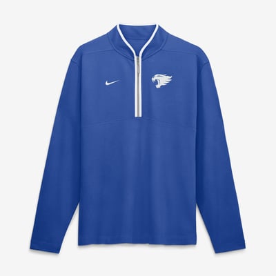  Kentucky Wildcats Nike Courtside Victory Dri-FIT Half-Zip Pullover - Royal