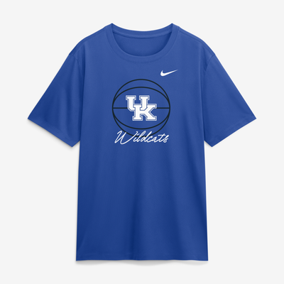  Kentucky Wildcats Nike Primetime Basketball Icon Legend Dri-FIT T-Shirt - Royal