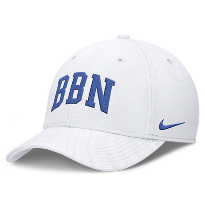 Kentucky Wildcats Nike Letter Rise SwooshFlex Dri-FIT Hat - White