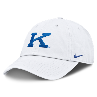 Kentucky Wildcats Nike Power K Club Adjustable Hat - White