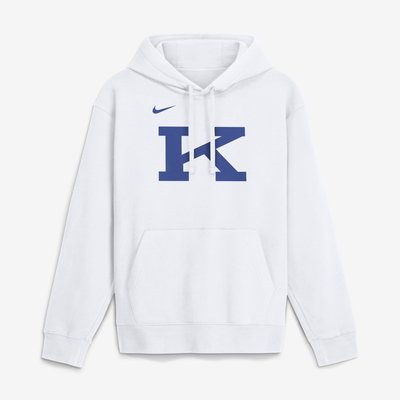 Kentucky Wildcats Nike Power K Club Fleece Hoodie - White
