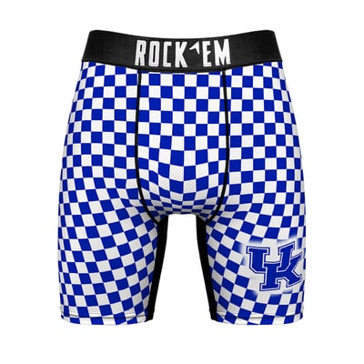 Kentucky Wildcats Rock Em Localized Boxer Briefs - Blue
