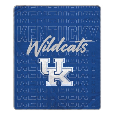 Kentucky Wildcats Pegasus Echo Script Fade 50" x 60" Ultra Soft Throw Blanket