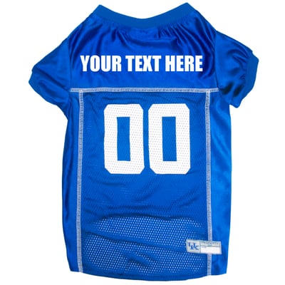 Kentucky Wildcats Pets First Personalized Pet Jersey - Royal