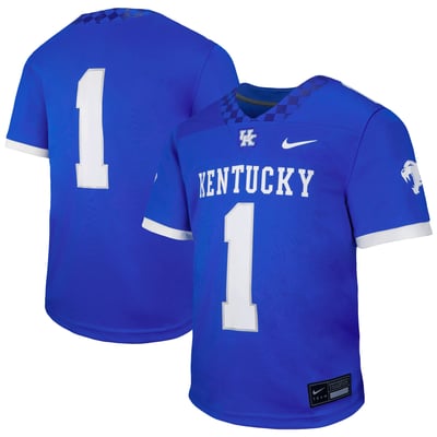  Kentucky Wildcats Nike Preschool  Replica Football Jersey - Royal
