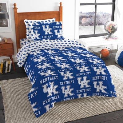 Kentucky Wildcats The Northwest Group Five-Piece Twin Bed in a Bag Set