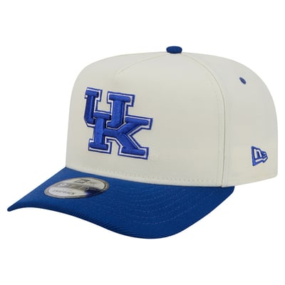 Kentucky Wildcats New Era Unisex 9FIFTY A-Frame Snapback Hat - White/Blue