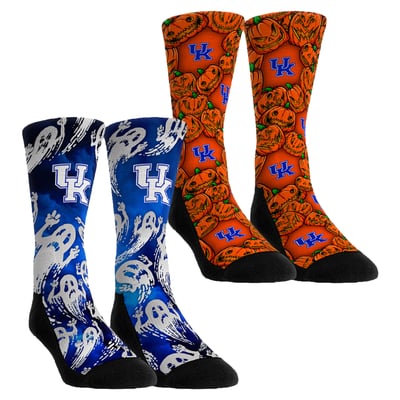 Kentucky Wildcats Rock Em Socks Unisex Halloween Crew Socks 2-Pack Set