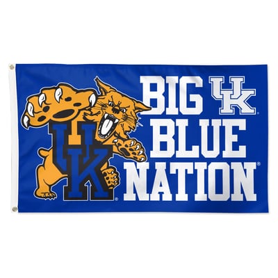 Kentucky Wildcats WinCraft 3' x 5' Single-Sided Deluxe Mascot Flag
