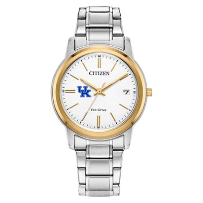 Kentucky Wildcats Citizen Watch Women's Eco-Drive Two-Tone Steel Watch