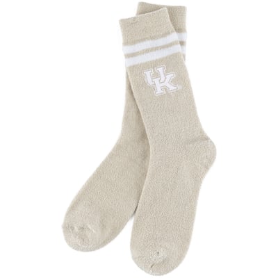 Kentucky Wildcats ZooZatz Women's Victory Plush Socks - Cream