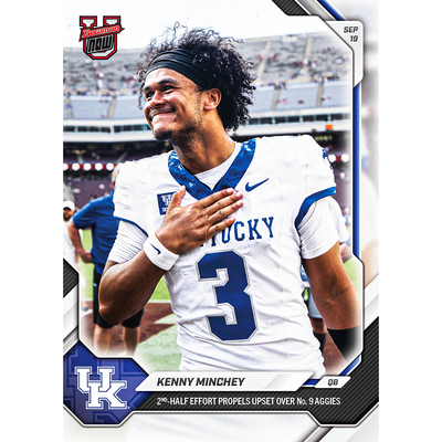 Kenny Minchey - 2026-27 Bowman U NOW® Football - Card 10