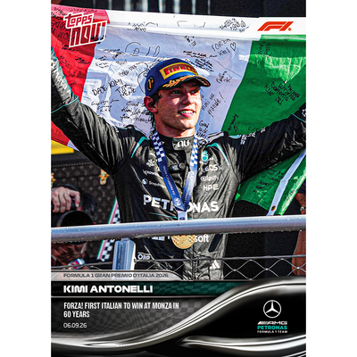 Kimi Antonelli - 2026 Formula 1® Topps NOW® - Card 57