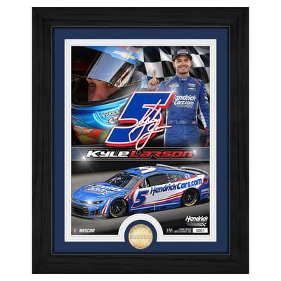 Highland Mint Kyle Larson Bronze Coin Photo Mint
