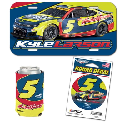Kyle Larson WinCraft Hendrick's Tribute Three-Piece Fan Pack