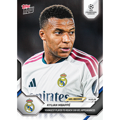 Kylian Mbappé - 2026-27 UCL Topps NOW® - Card 32