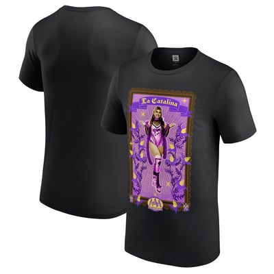 La Catalina AAA Retablo T-Shirt - Black