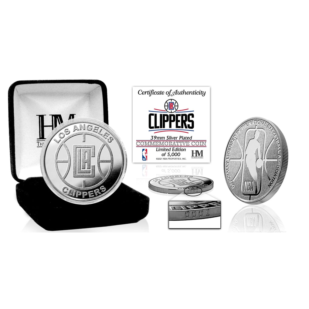 LA Clippers Highland Mint Silver Mint Coin