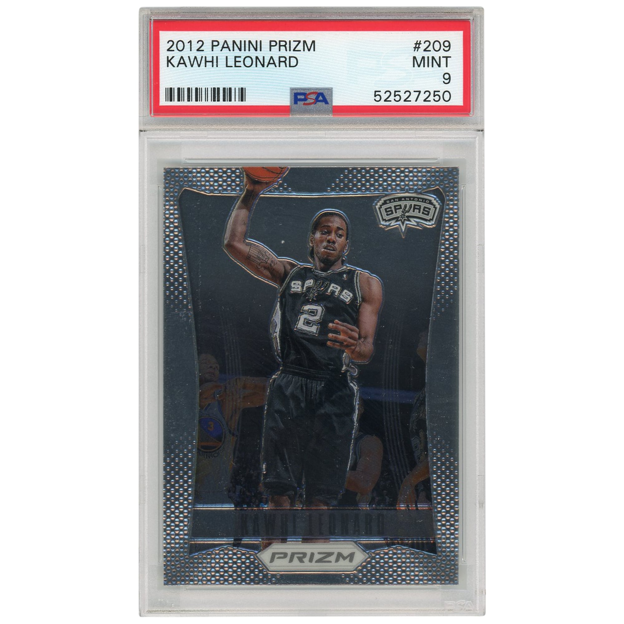 LA Clippers Kawhi Leonard 2012 Panini Prizm Rookie #209 Card - PSA 9