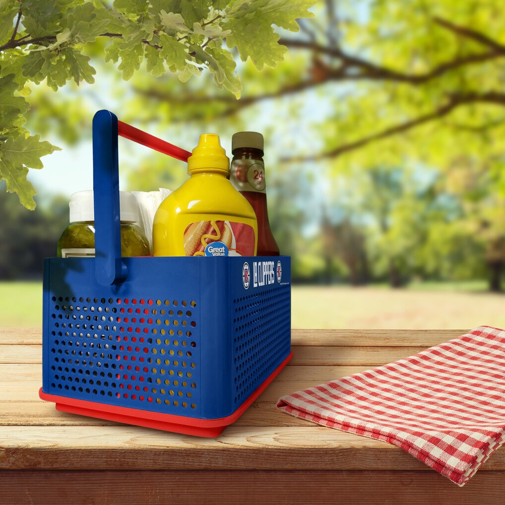 LA Clippers 9" x 8.5" Tailgate Caddy
