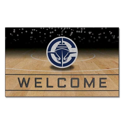 LA Clippers Logo Brands 18" x 30" Crumb Rubber Door Mat