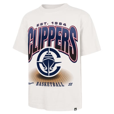LA Clippers '47 Team Flex Foundation T-Shirt - Cream